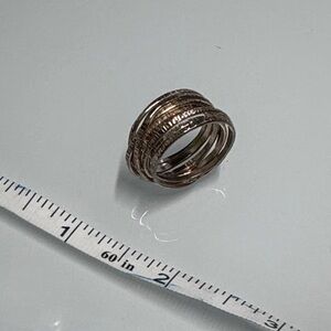 Silver 925 Stacked Ring